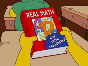 Simpsons - Math Textbook